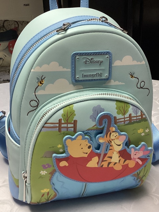 Loungefly Handbags - Loungefly Winnie the Pooh mini backpack. RETIRED RARE. UMBRELLA